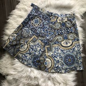 Cult Gaia Baroque Medallion Print Mini Ski…